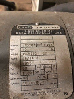 Sonic Electric Drying Motor