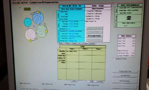 Applied Materials Mirra 3400 CMP (Chemical Mechanical Polisher)