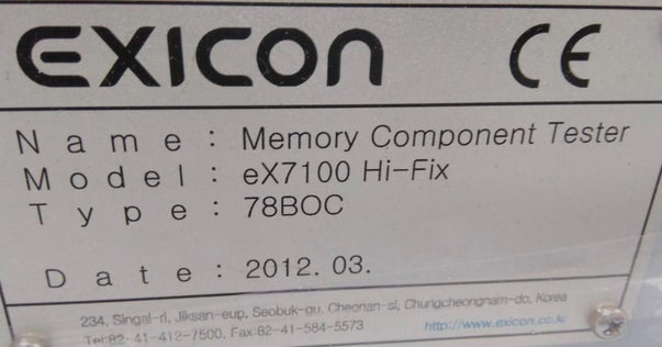Exicon Test Systems