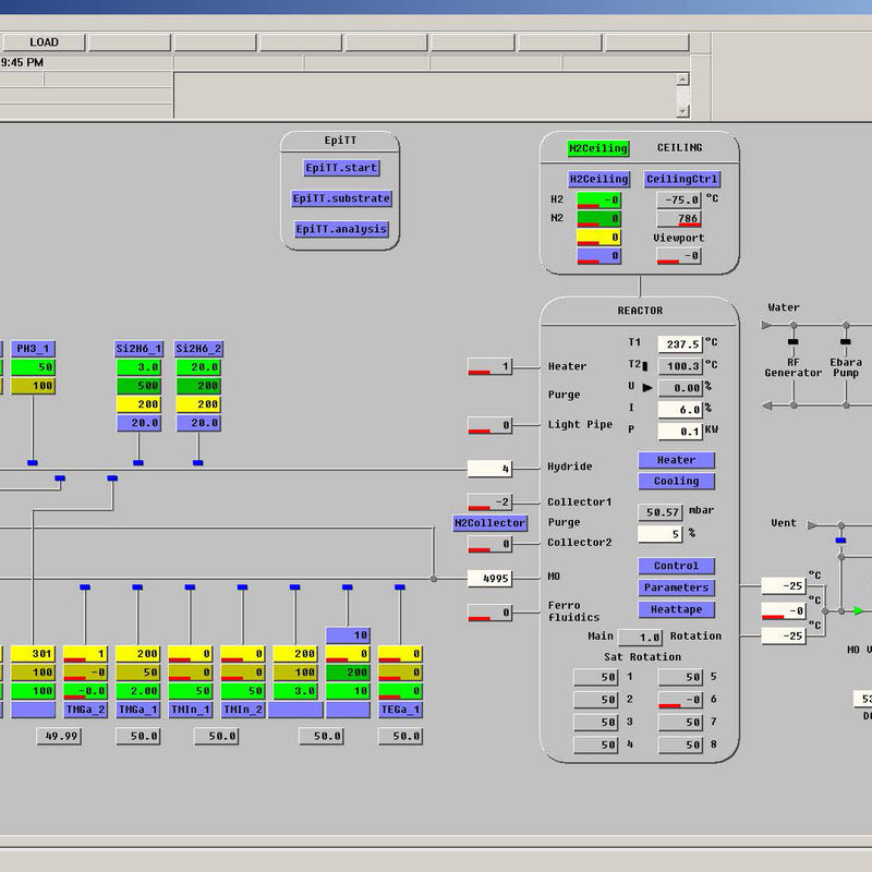 Aixtron AIX 2600 G 3 R MOCVD / OMVPE (Metal Organic Chemical Vapor Deposition / Organometallic Vapor Phase Epitaxy)