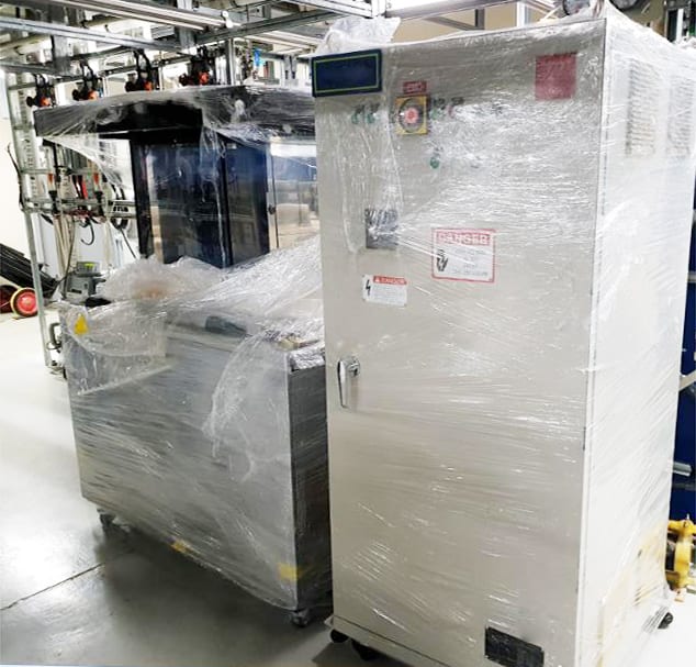 Tel Mark 7 SS 2 Wafer Scrubber