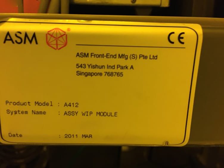 ASM A 412 LPCVD Furnace (Low Pressure Chemical Vapor Deposition)
