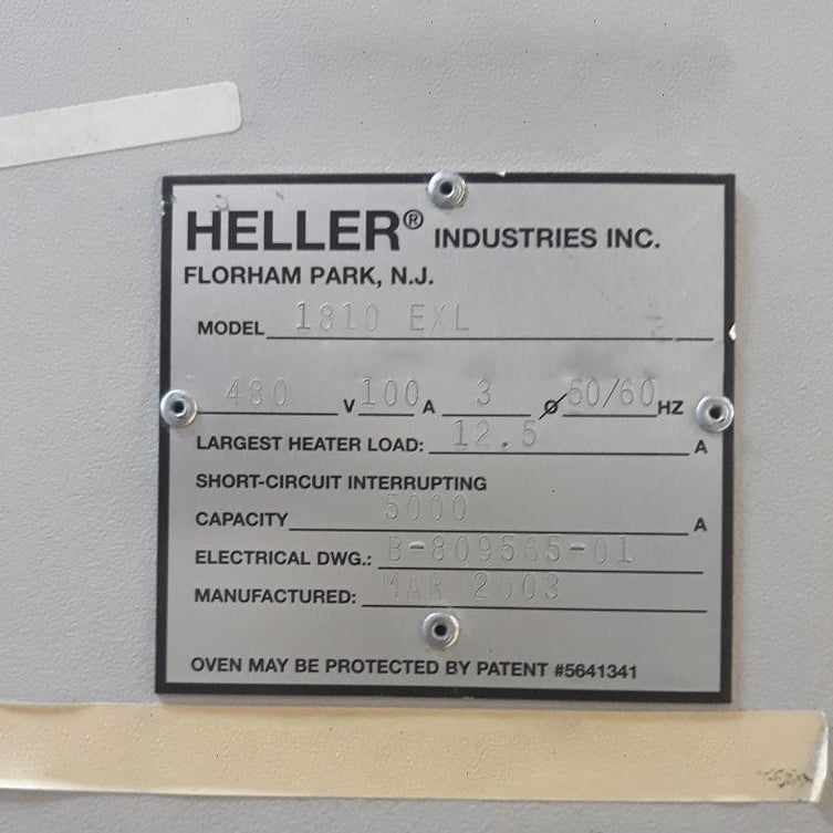 Heller 1810 EXL Reflow Oven