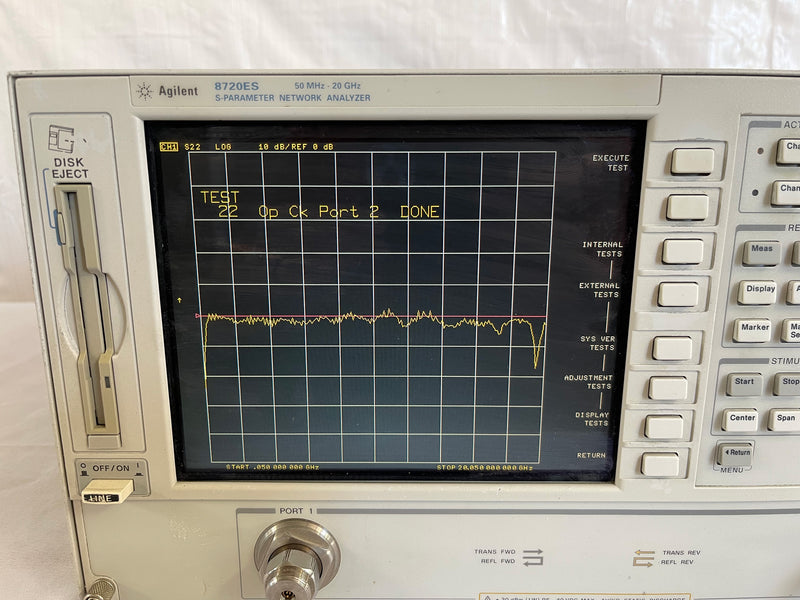 Agilent 8720 ES S Parameter Network Analyzer