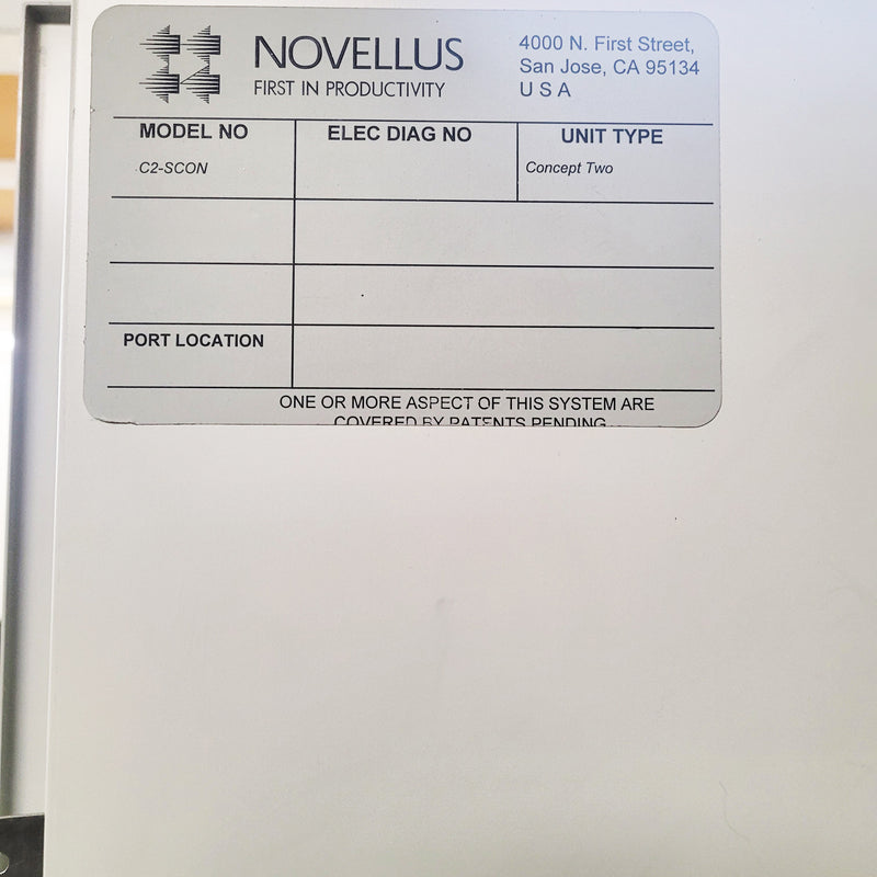 Lam / Novellus Concept Two Sequel PECVD (Plasma-Enhanced Chemical Vapor Deposition)
