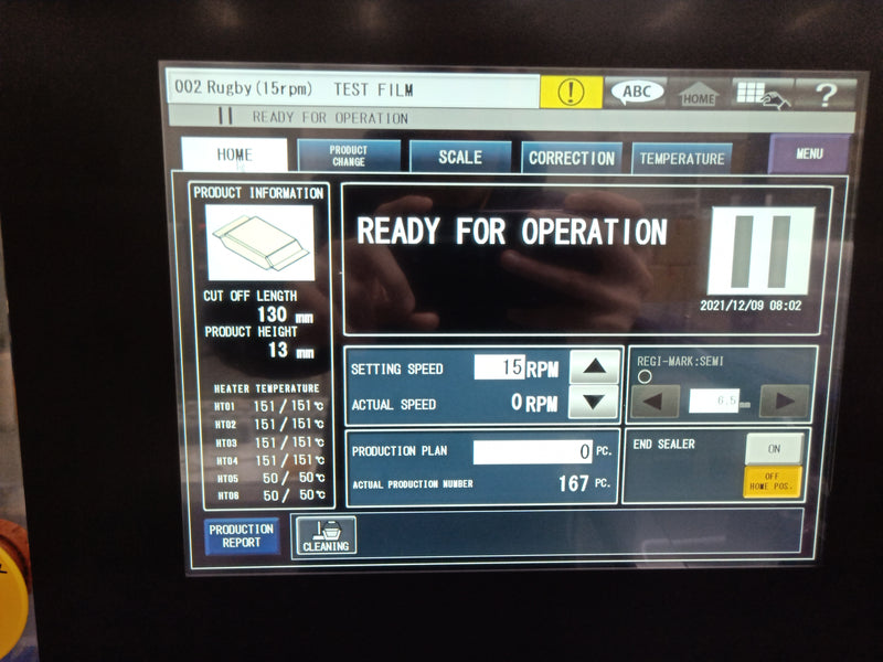 Fuji FW 3400 CXII / B Horizontal Flow Wrapper