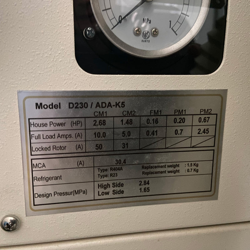 Tel D 230 Chiller