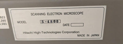 Hitachi S 4800 II SEM (Scanning Electron Microscope)