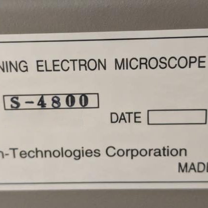 Hitachi S 4800 II SEM (Scanning Electron Microscope)