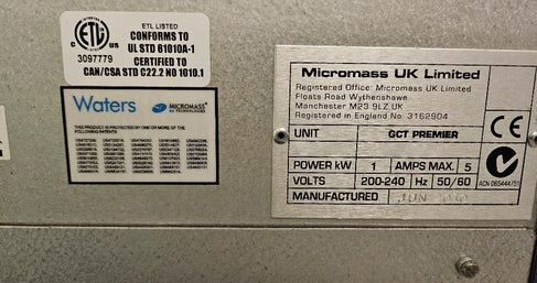 Agilent / Varian 7890 GC-MS (Gas Chromatography-Mass Spectrometer)