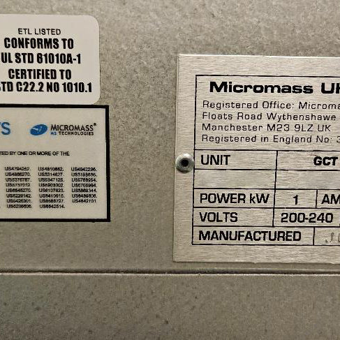 Agilent / Varian 7890 GC-MS (Gas Chromatography-Mass Spectrometer)