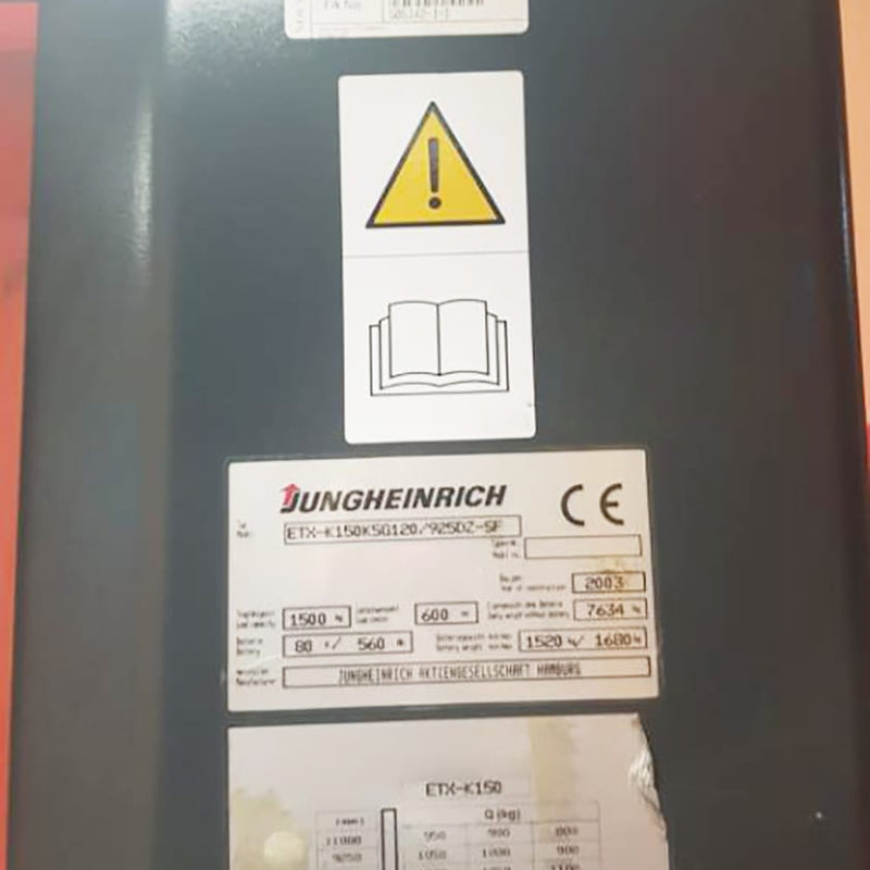 Jungheinrich ETX K 150 Forklift