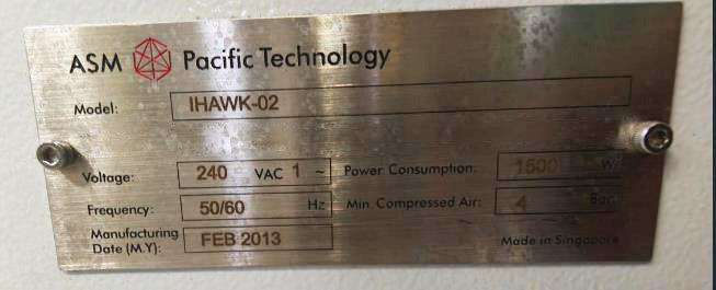 ASM iHawk Wire Bonder