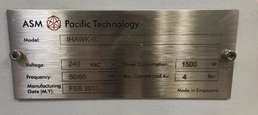 ASM iHawk Wire Bonder