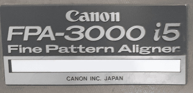 Canon FPA 3000 i 5 i-Line Stepper
