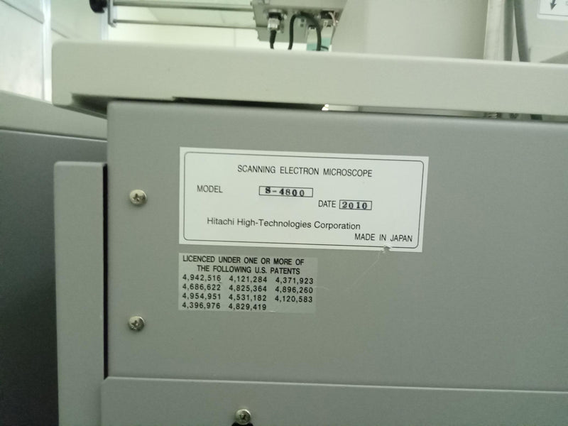 Hitachi S 4800 II SEM (Scanning Electron Microscope)