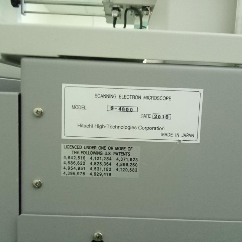 Hitachi S 4800 II SEM (Scanning Electron Microscope)