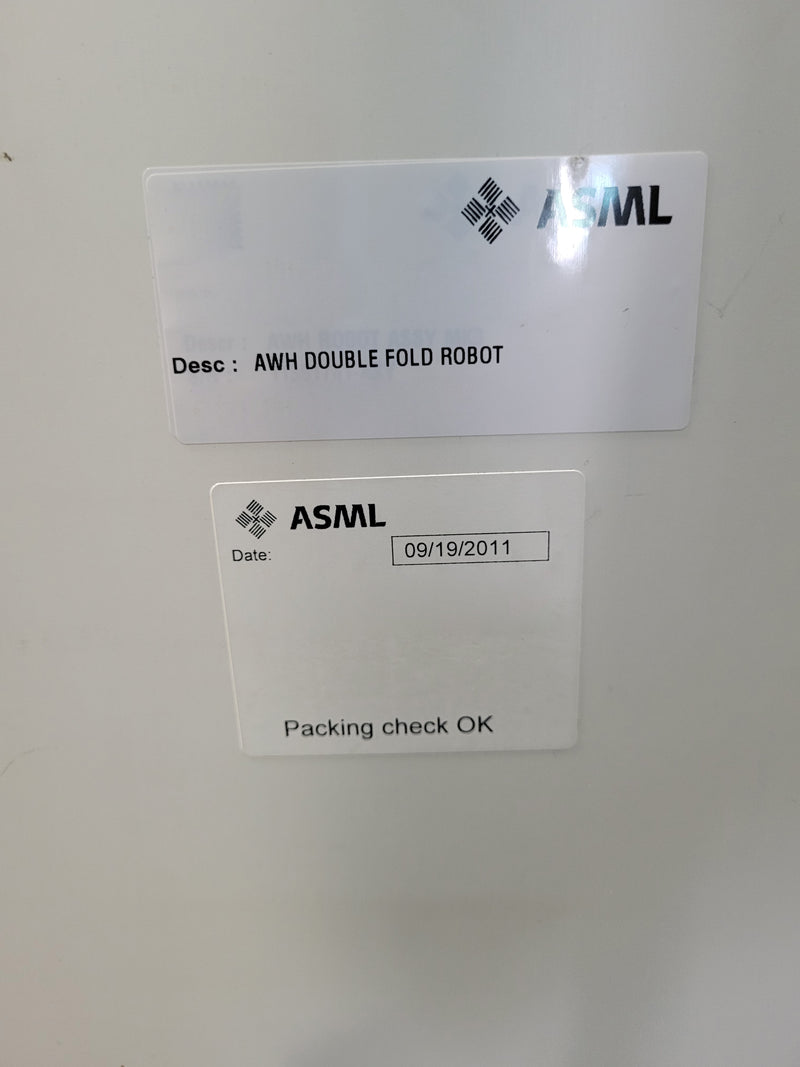 ASML XT 1250 AWH Double Fold Robot