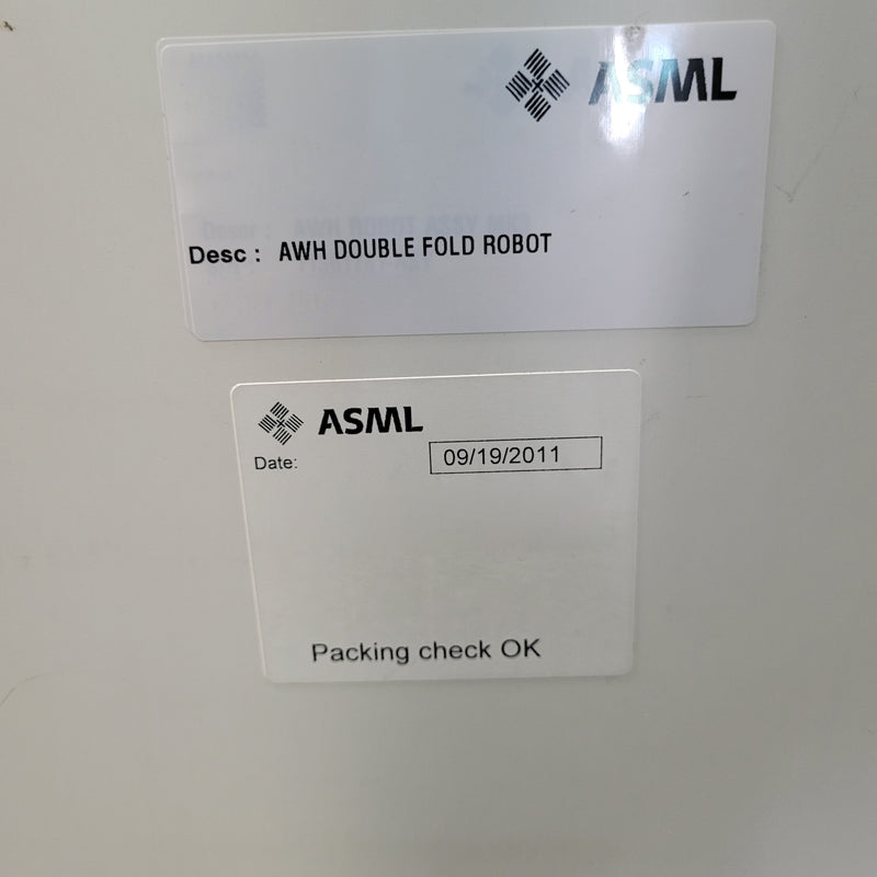 ASML XT 1250 AWH Double Fold Robot