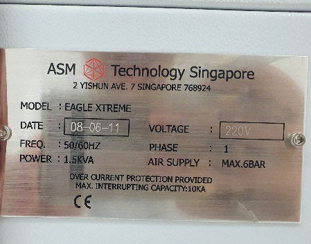 ASM Eagle Xtreme Gold Wire Bonder