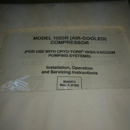 CTI 1020 R Air Cooled Compressor