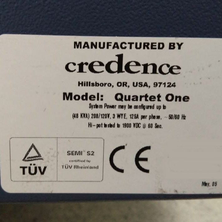 LTX / Credence Quartet One Tester