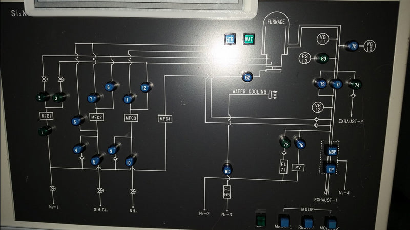 Hitachi Kokusai DJ 1223 V CVD (Chemical Vapor Deposition)