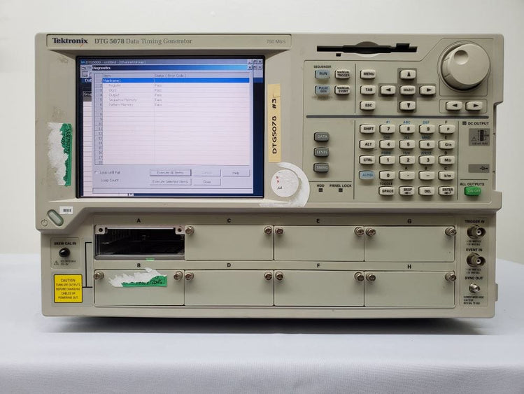 Tektronix DTG 5078 Data Timing Generator
