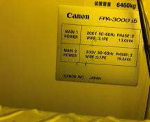 Canon FPA 3000 i 5 i-Line Stepper
