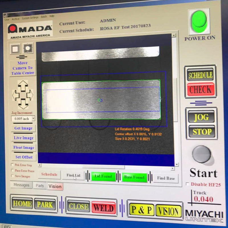 Amada MX 2000 Seam Sealer