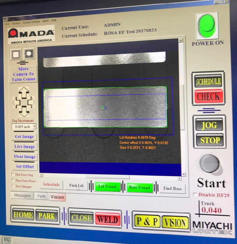 Amada MX 2000 Seam Sealer