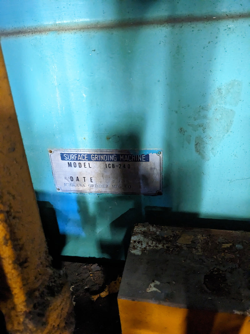 Ichikawa ICB 240 Surface Grinder