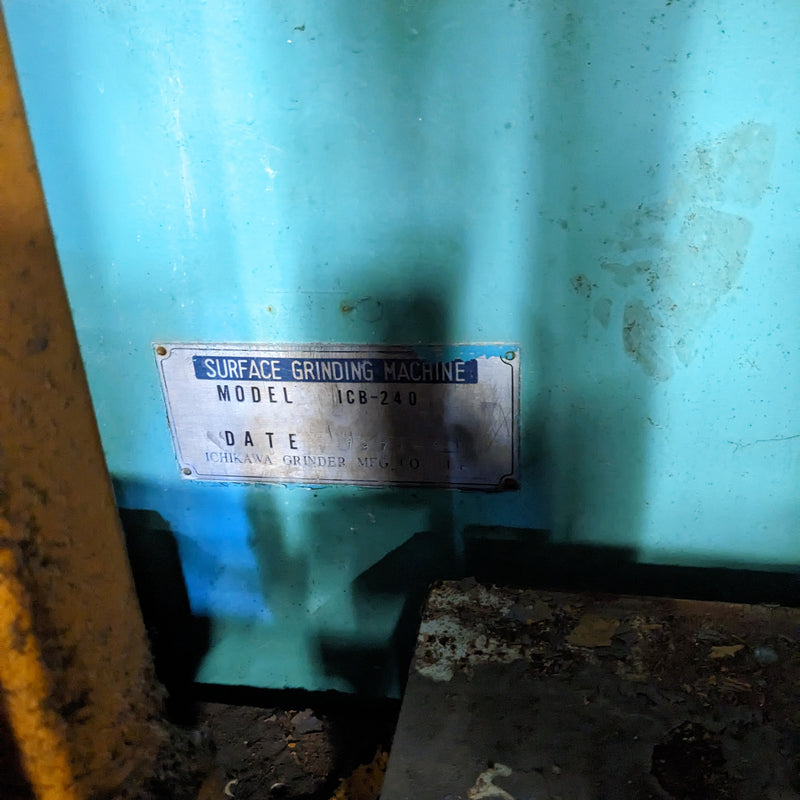 Ichikawa ICB 240 Surface Grinder
