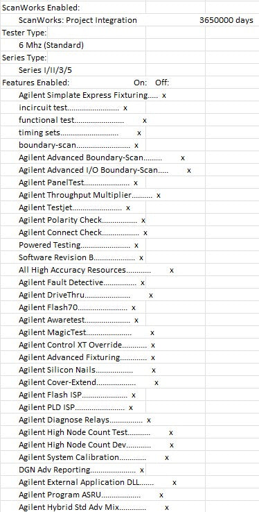 Keysight / Agilent 3070 ICT (In Circuit Tester)