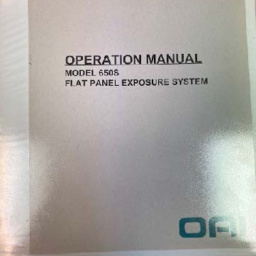 OAI 650 S Flat Panel Exposure System