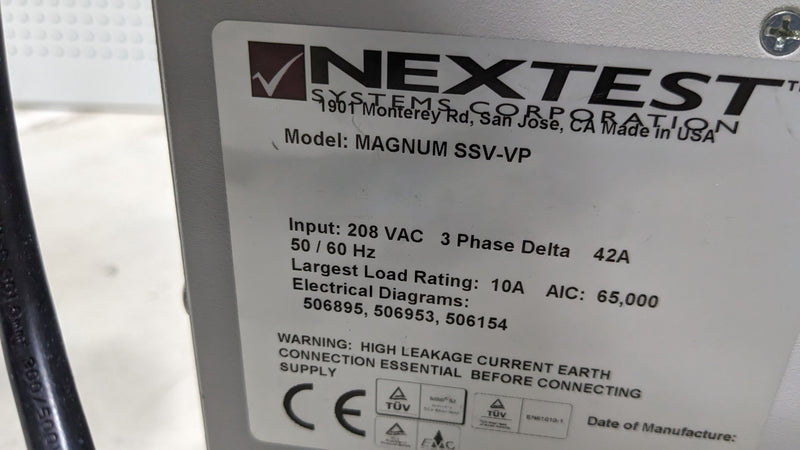 Teradyne / Nextest Magnum SSV VP Tester