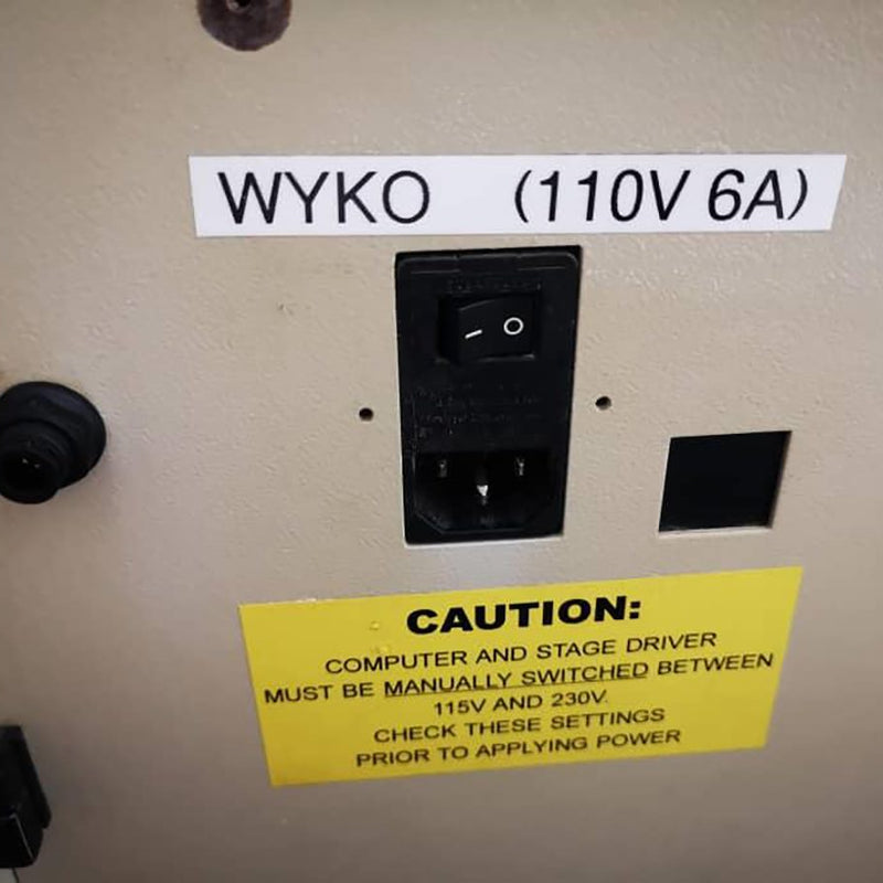 Wyko HD 3300 Head Measurement System