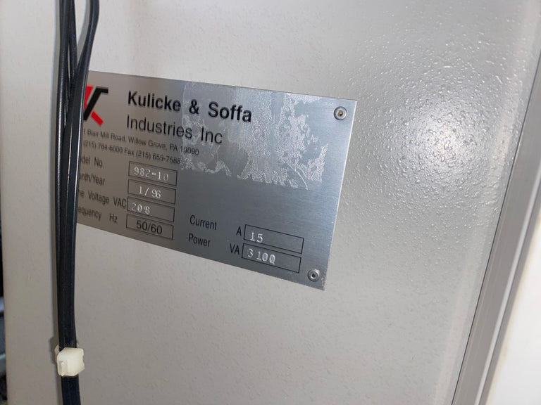 K&S 982-10 Dicing Saw