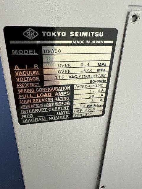 Accretech / TSK UF 300 Prober