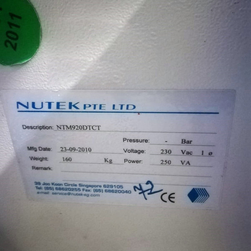 Nutek NTM 920 DTCT Conveyor
