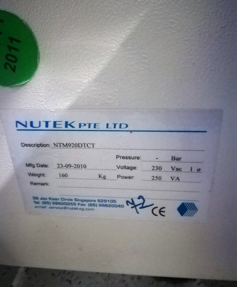 Nutek NTM 920 DTCT Conveyor
