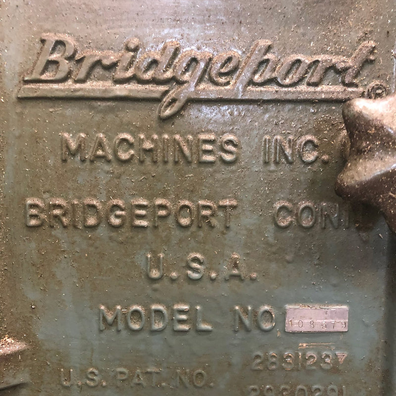 Bridgeport 108379 Vertical Mill