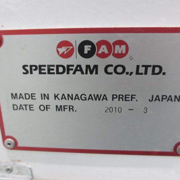 Speedfam DSM 22 B 6 PV V 4 MH Polisher