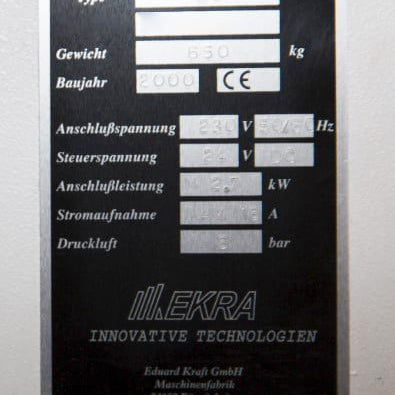 Ekra E 5 Stencil Printer