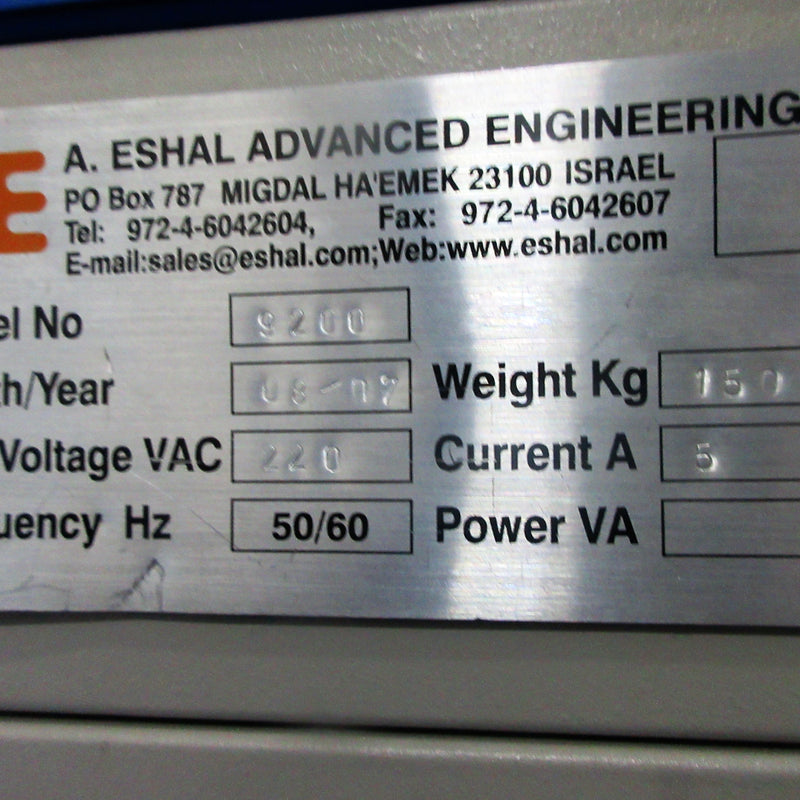 Advanced Engineering UV 9200 Exposure