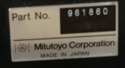 Mitutoyo Smart Scope Quick Vision Measurement System