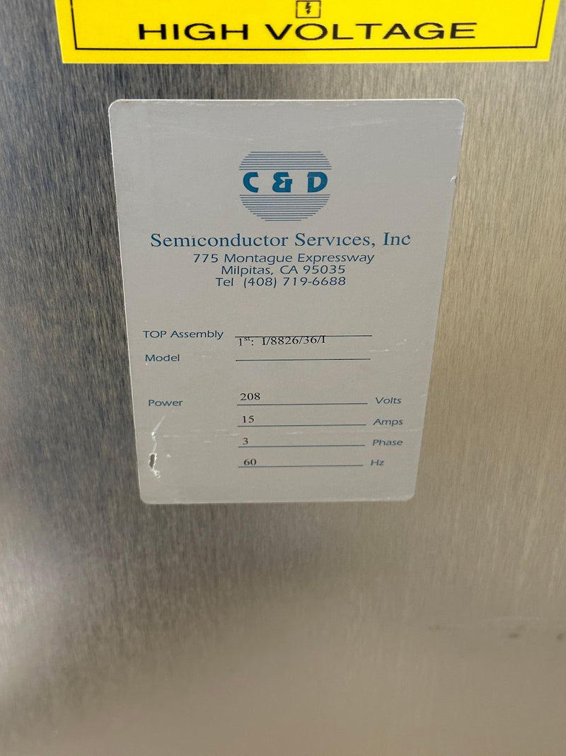 SVG 8826 / 36 Track Photoresist Coater and Developer