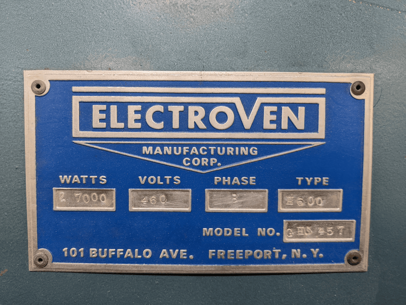 Electroven GHG 457 Oven