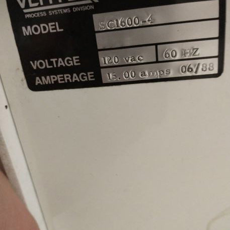 Verteq SC 1600 4 SRD (Spin Rinse Dryer)