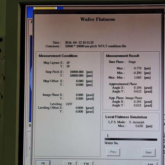 Nikon NSR S 203 B Stepper